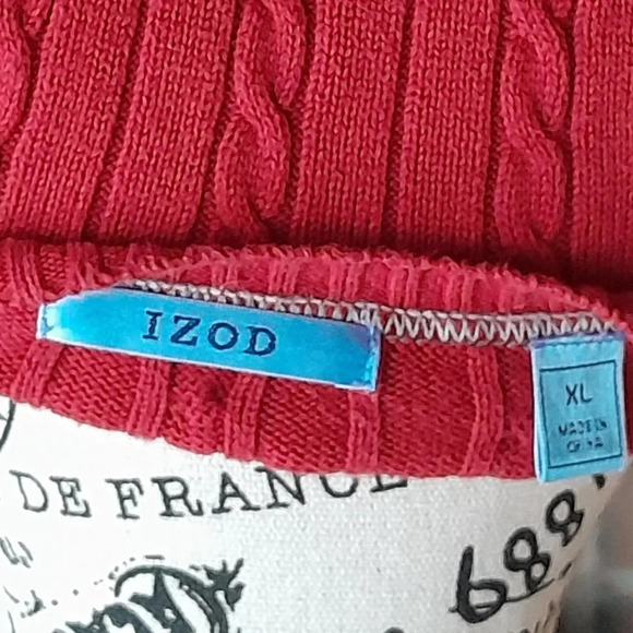 IZOD Sweater Red - Picture 4 of 4